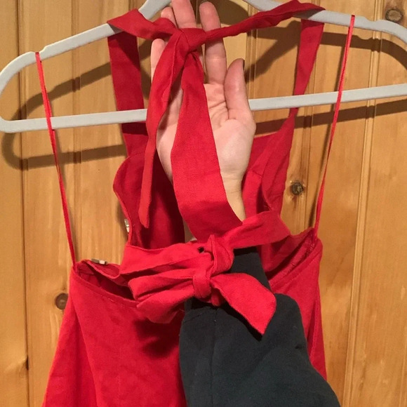 Reformation Red Midi Dress - Picture 3 of 6